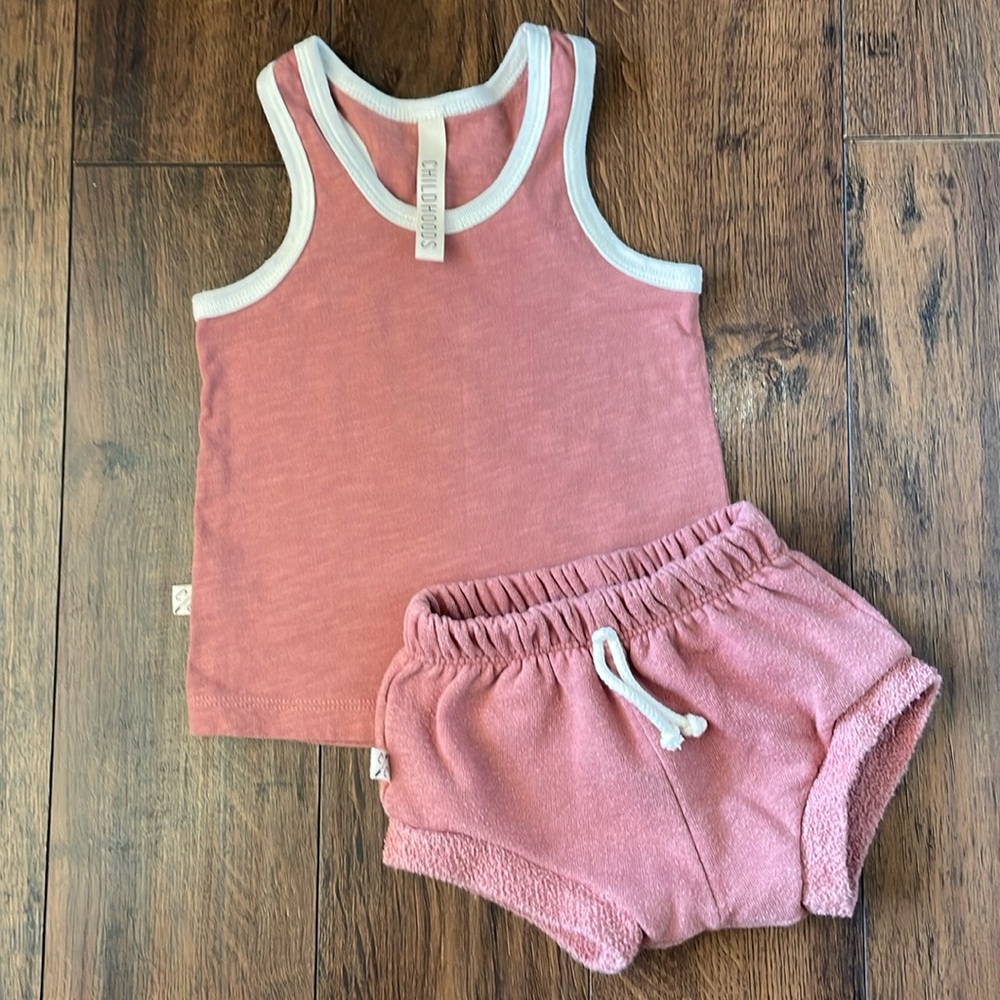 Childhoods shorties/tank set